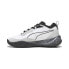 Фото #4 товара Puma Playmaker Pro Splatter 37757606 Mens White Athletic Basketball Shoes