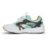 Фото #3 товара Puma Disc Blaze Og Lace Up Mens White Sneakers Casual Shoes 39093101