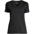 ფოტო #3 პროდუქტის Plus Size Relaxed Supima Cotton Short Sleeve V-Neck T-Shirt