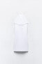 Фото #10 товара Короткое платье с разрезом ZARA