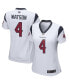 ფოტო #1 პროდუქტის Women's Deshaun Watson Houston Texans Player Game Jersey - White