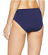 Фото #2 товара Tommy Bahama 180261 Womens Twist Front Bottom Swimwear Mare Navy Size X-Small