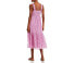 Banjanan Women's Helena Sleeveless Midi Dress, Sachet, Pink Size Medium