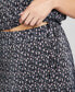 Women's Floral Print Plisse Midi Skirt, Created for Macy's