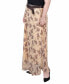 Plus Size Chiffon Maxi Skirt