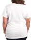 Фото #2 товара Trendy Plus Size Manifest Graphic Short Sleeve T-shirt