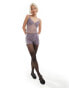 Фото #1 товара Reclaimed Vintage mini hot pant lace short with bow in purple