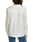 Топ Johnny Was Poplin Relaxed Pocket White