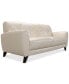 Фото #1 товара Myia 82" Tufted Back Leather Sofa, Created for Macy's