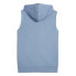 Puma Power Colorblock Full Zip Hoodie Mens Blue Casual Outerwear 67893220