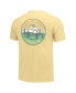 Men's and Women's Gold Colorado Buffaloes Scenic Comfort Colors T-Shirt