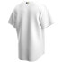 Фото #2 товара NIKE Oakland Athletics Official Replica Home short sleeve v neck T-shirt