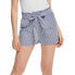 Фото #1 товара ONLY Smilla Stripe Belt denim shorts