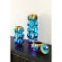 Vase Home ESPRIT Multicolour Stoneware Modern 12 x 12 x 24 cm (2 Units)