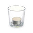 Scented Candle 7 x 7 x 7 cm (12 Units) Glass Vanilla