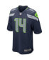 Men's DK Metcalf College Navy Seattle Seahawks Game Jersey