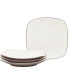 Colorwave Square Salad Plates, Set of 4