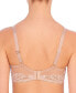 ფოტო #2 პროდუქტის Women's Feathers Full Figure Contour Underwire Bra 741299