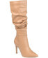 Фото #1 товара Women's Sarie Ruched Stiletto Boots