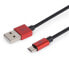 Фото #1 товара Универсальный кабель USB-MicroUSB Maillon Technologique MTPMUR241 (1 m)