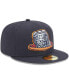 Фото #4 товара Men's Navy Bowling Green Hot Rods Theme Nights Bowling Green Sinkholes 59FIFTY Fitted Hat