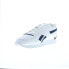 Reebok Glide Ripple Clip Mens White Synthetic Lifestyle Sneakers Shoes