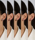 Romantic silver earrings with zircons Hearts EA901WG