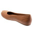 Фото #5 товара Softwalk Sonoma Halo S2257-253 Womens Brown Leather Slip On Ballet Flats Shoes 9