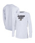 Фото #1 товара Youth White Colorado Buffaloes 2024 On-Court Bench Energy T-Shirt