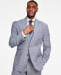 Фото #1 товара Men's Classic-Fit Plaid Suit Jacket