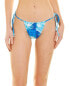 Frankies Bikinis Tia Bikini Bottom Women's Blue Xl