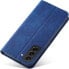 Hurtel Magnet Fancy Case etui Samsung Galaxy S23 Ultra pokrowiec z klapką portfel podstawka niebieskie