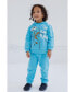 ფოტო #7 პროდუქტის Baby Boys Fleece Pullover Hoodie and Pants Outfit Set to (12 Months - 5T)