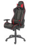 Фото #7 товара LC-Power LC-GC-1 - PC gaming chair - 150 kg - Metal - Plastic - Black - Red - Foam - Black - Red