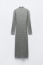 Фото #6 товара Длинное платье soft со сборками ZARA