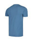 ფოტო #2 პროდუქტის Men's Blue Distressed Ford Brass Tacks T-shirt