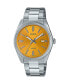 ფოტო #1 პროდუქტის Casio Men's Analog Silver-Tone Stainless Steel Watch, 38.5mm, MTP1302D-9AVT