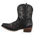 Фото #3 товара Roper Amelia Snip Toe Cowboy Booties Womens Black Casual Boots 09-021-1567-2113