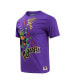 Фото #2 товара Men's and Women's Purple Teenage Mutant Ninja Turtles Donnie Defender Graphic T-shirt