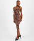 Фото #3 товара Платье-миди Bar III без рукавов Bodycon, созданное для Macy's