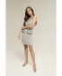 ფოტო #1 პროდუქტის Women's Stretch Tweed Smart Tank Dress