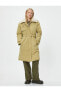 Фото #3 товара Пальто Koton Long Coat Faux Fur Trim Plush Lined Belted