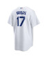 Фото #3 товара Men's Miguel Vargas White Los Angeles Dodgers Replica Player Jersey