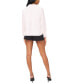 Фото #4 товара Women's Shirred Long-Sleeve Button-Cuff Blouse