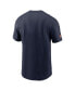 Men's Navy Denver Broncos Sideline Performance T-Shirt