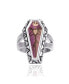 Фото #1 товара The Nightmare Before Christmas Womens Jack Skellington Coffin-Shaped Ring - Size 7