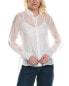 Фото #1 товара Marella Tony Silk-Blend Shirt Women's White 14