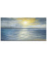 Фото #1 товара 'Water Ripples' Abstract Canvas Wall Art Set, 24x48"
