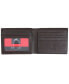 ფოტო #3 პროდუქტის Men's Monterrey Collection Left Wing Wallet