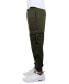 ფოტო #3 პროდუქტის Men's Heavyweight Fleece-Lined Cargo Jogger Sweatpants